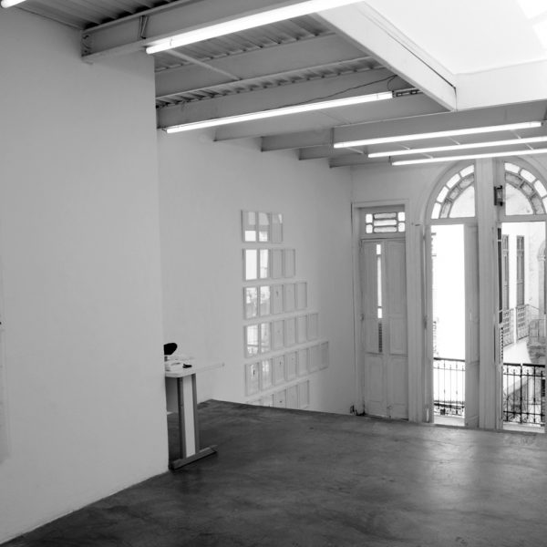 Exhibition 'Eu fiz o nada aparecer', 2010. A Gentil Carioca Gallery, Rio de Janeiro.