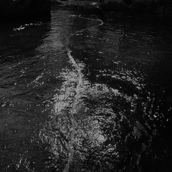 Trança (Homenagem à Tunga), 2017/ 2020. Vídeo 2'10'' - Esse trabalho é um sonho, e a trança é o corpo. Ela dança, faz e desfaz formas e caminhos nela mesma, no fluxo e no contra fluxo da correnteza do rio.