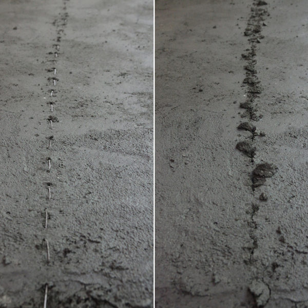 Untitled (Cement), 2013/ 2019. Inkjet print on cotton paper. Diptych, 70 x 46,6 cm each. Edition 1/5.