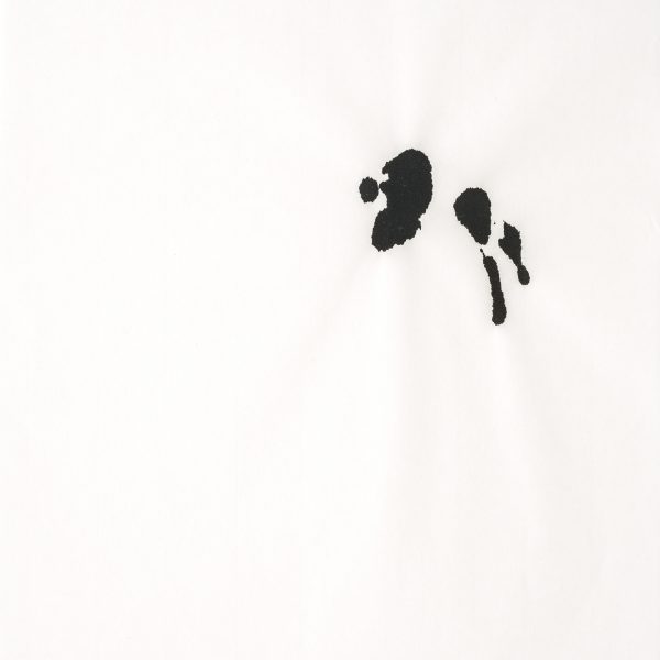 (Detalhe)- Diálogo (Sopro), 2008. Tinta preta sobre papel japonês. 34 × 23 cm cada. Políptico