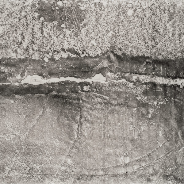 (Detail) - Leito Gráfico (40.6819612,-73.9962147 - 10), 2014. Monoprint on japanese paper, 100 x 500 cm