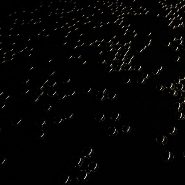 Untitled (Propagation), 2014. Instalation. About 70 baoding balls per square meter; black carpet; special shoes; led light